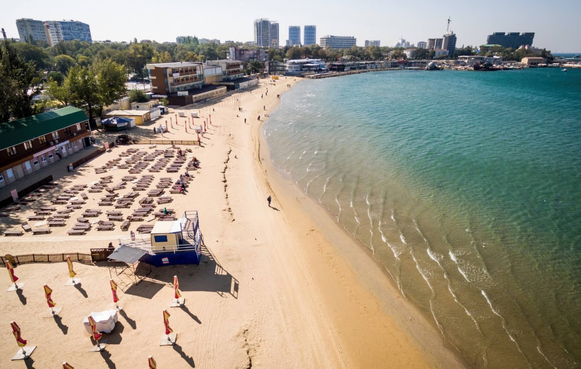 Пляж в Анапе